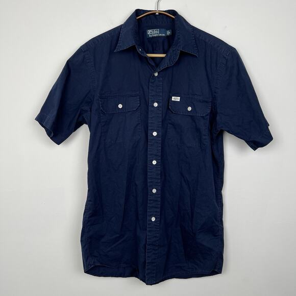 Polo by Ralph Lauren Other - Polo Ralph Lauren Men’s Size Small Short Sleeve Shirt Blue Button Up 100% Cotton